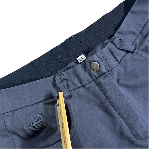 Piper by SmartPak Full Seat Breeches 32L Womens Gray Equestrian Riding Pants - Picture 3 of 10